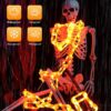 SLL1129-2 Halloween Decor Plastic Chain String Lights