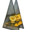 Smoke Infinity Flame Led Battery Lamp-Triangle Shape
